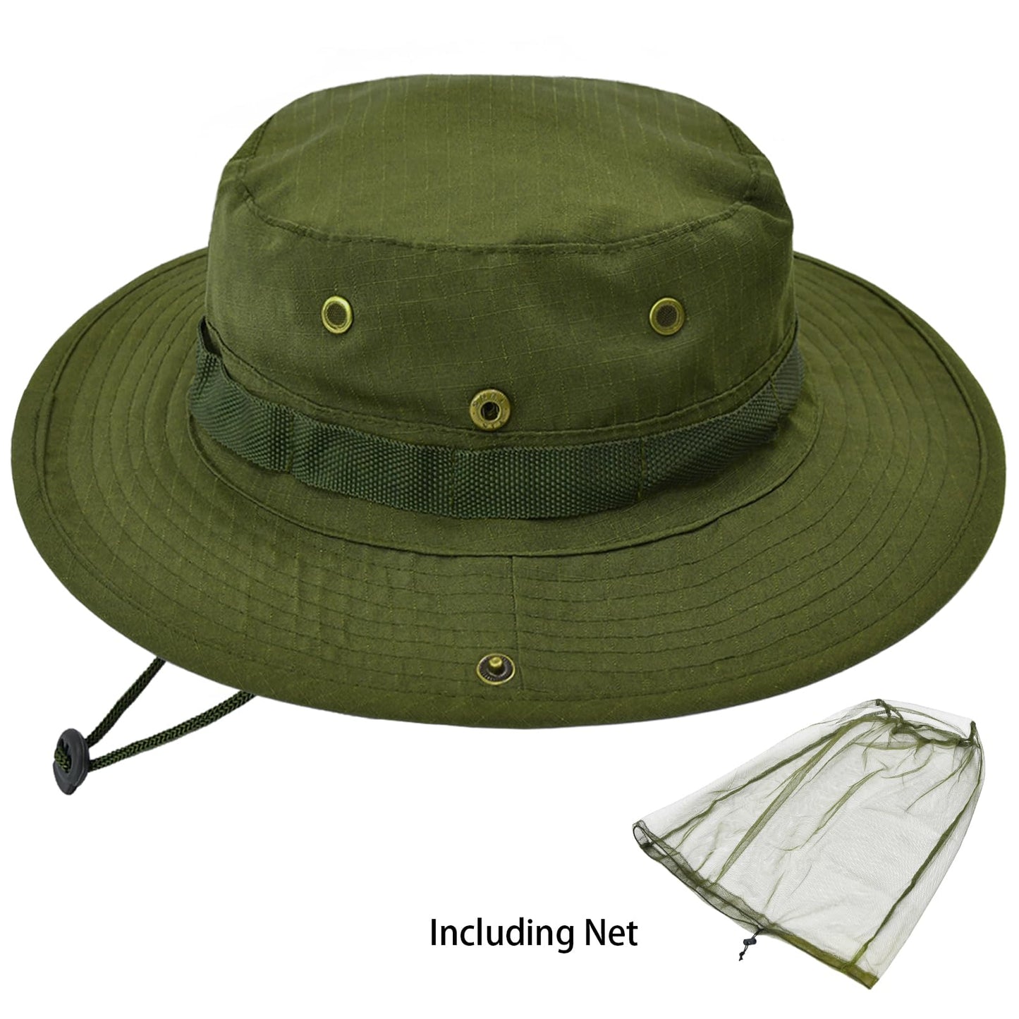Sun Hats for Men Women Bucket Hat UPF 50+ Boonie Hat Foldable UV Protection Hiking Beach Fishing Summer Safari