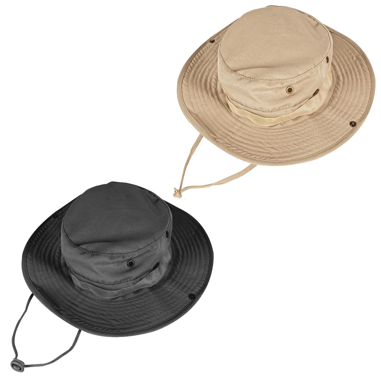 Sun Hats for Men Women Bucket Hat UPF 50+ Boonie Hat Foldable UV Protection Hiking Beach Fishing Summer Safari