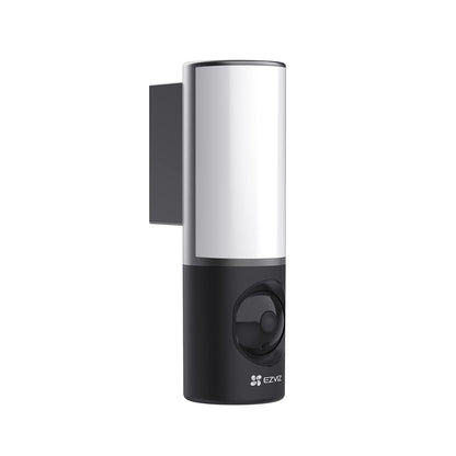 EZVIZ Floodlight Security Camera WiFi 1080P, Motion-Activated Enhanced with PIR&H265, Floodlight&Siren Alarm, Starlight Color Night Vision, Two-Way Audio, Weather Proof (LC1C)