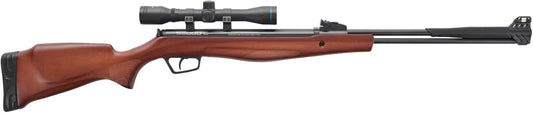 Stoeger S6000-E Combo - .22 Caliber - Hardwood with Fiber-Optic Sights & 4 x 32 Scope