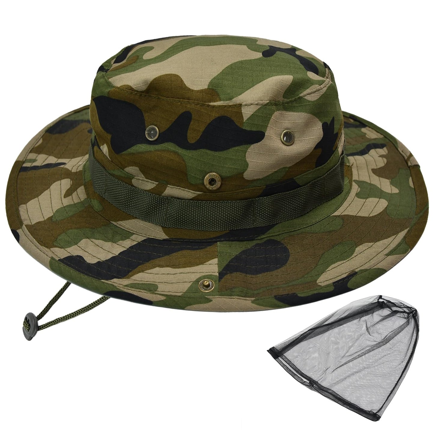 Sun Hats for Men Women Bucket Hat UPF 50+ Boonie Hat Foldable UV Protection Hiking Beach Fishing Summer Safari