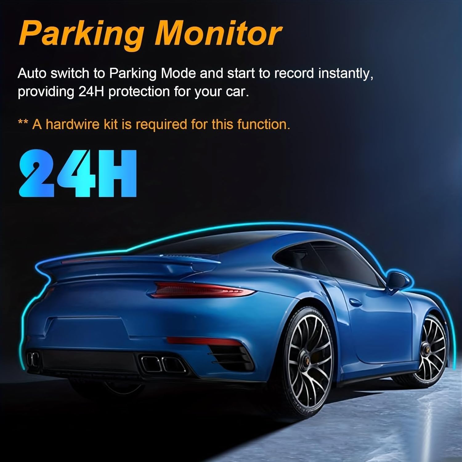 Dash Camera Front and Inside, 3.16inch Dash Cam 1080P, G Sensor HD Night Vision Loop Recording Wide Angle Car DVR (Dash cam Front&Inside)