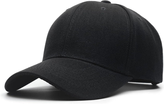 Utmost Structured Baseball Cap with Adjustable Closure - Performance Hat for Outdoor Activities and Custom Embroidery